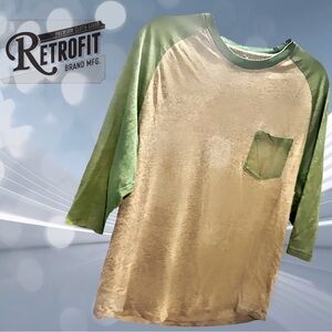 Retrofit Basebsll/ ¾ Sleeve tshirt